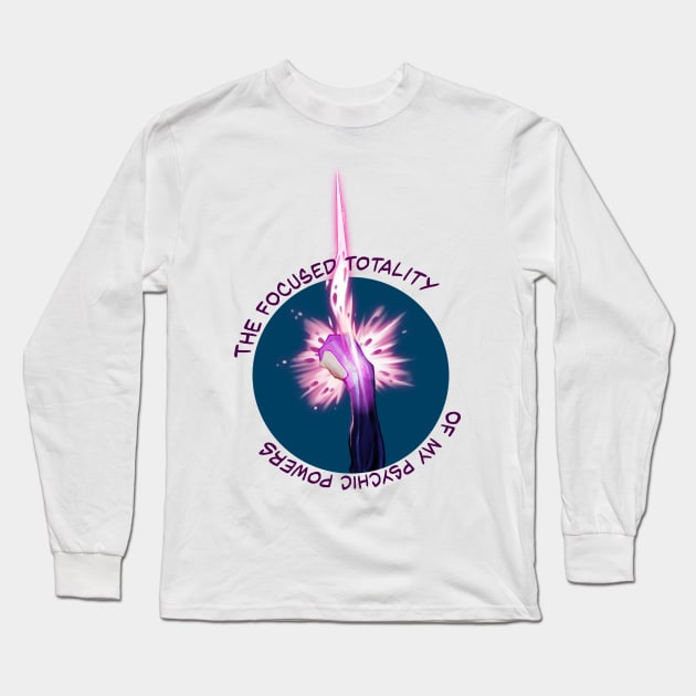 Psylocke's focused totality of her powers Long Sleeve T-Shirt by tattts